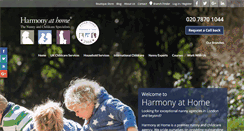 Desktop Screenshot of harmonyathome.co.uk